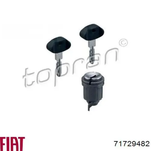 Do koszyka 71729482 Fiat/Alfa/Lancia Zestaw wkładek zamków