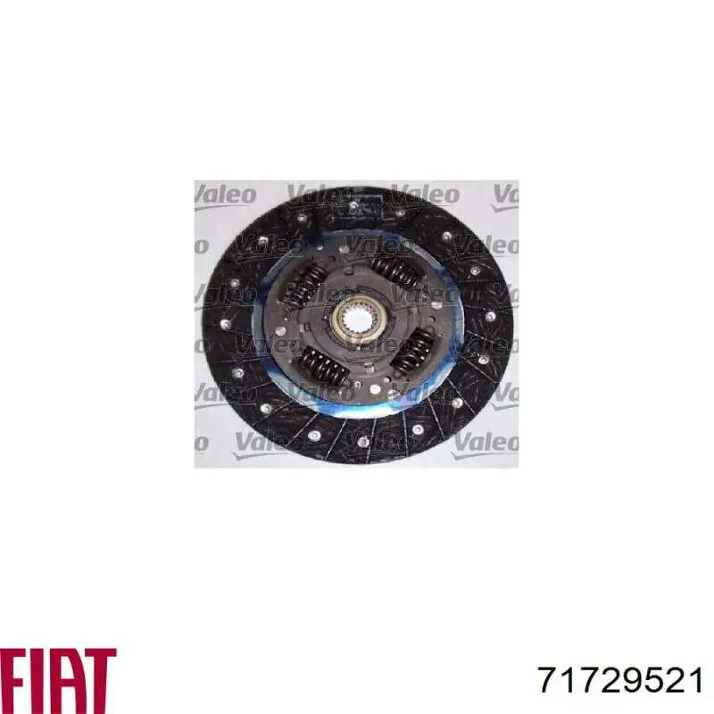 Do koszyka 71734963 Fiat/Alfa/Lancia Zestaw sprzęgła (3 części)