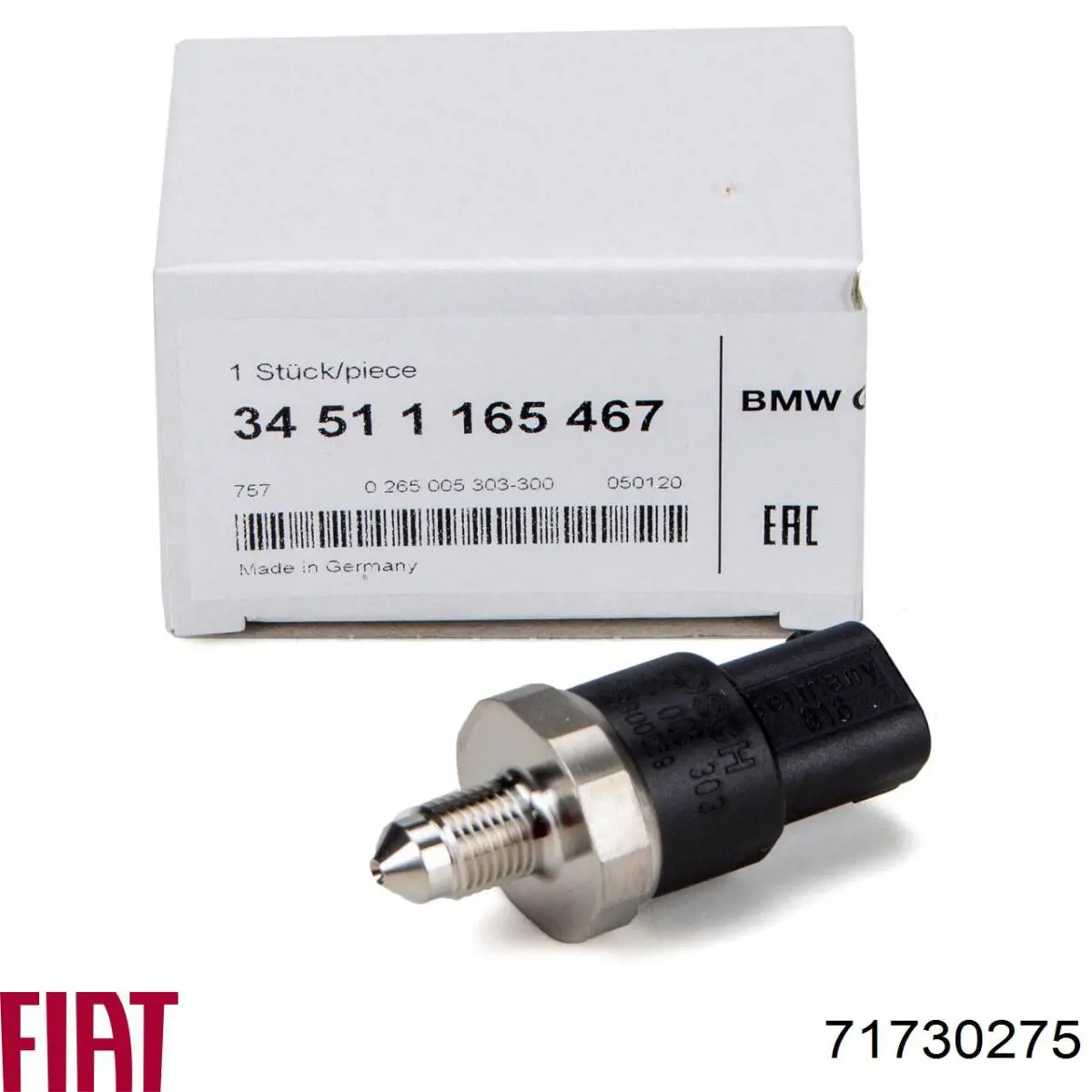 Do koszyka 71730275 Fiat/Alfa/Lancia Czujnik ciśnienia płynu hamulcowego