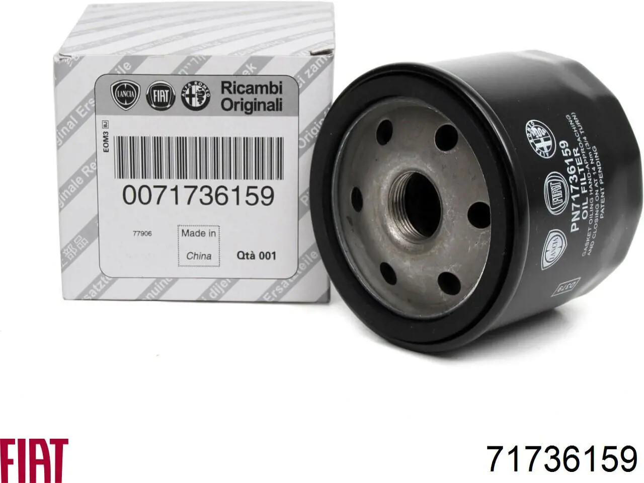 Do koszyka 71736159 Fiat/Alfa/Lancia Filtr oleju