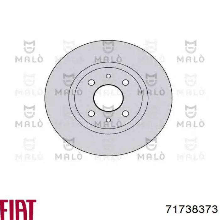 Tarcza hamulcowa przednia Fiat/Alfa/Lancia 71738373 cena, od 34,32 USD