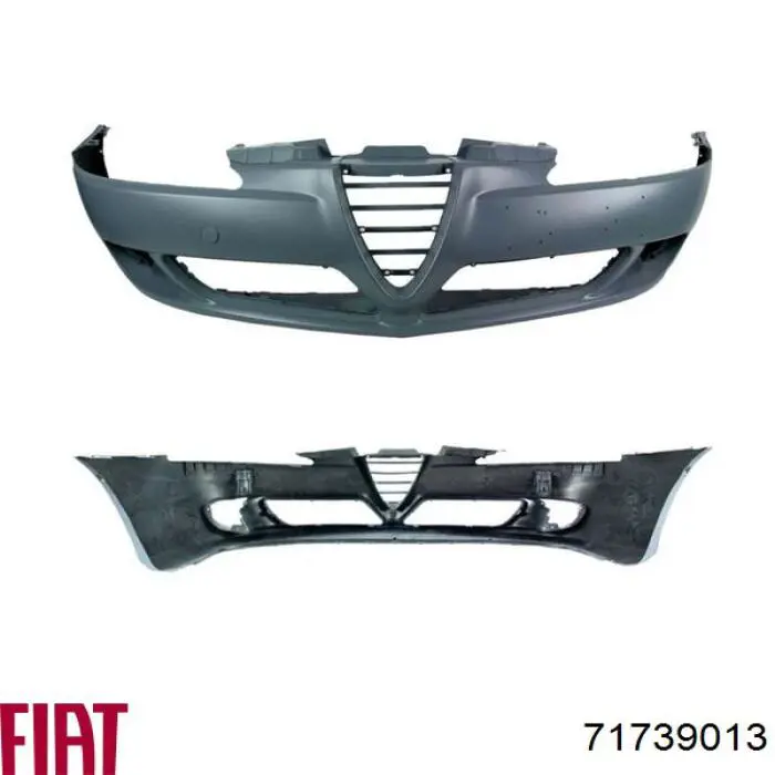 71739013 Fiat/Alfa/Lancia Zderzak przedni