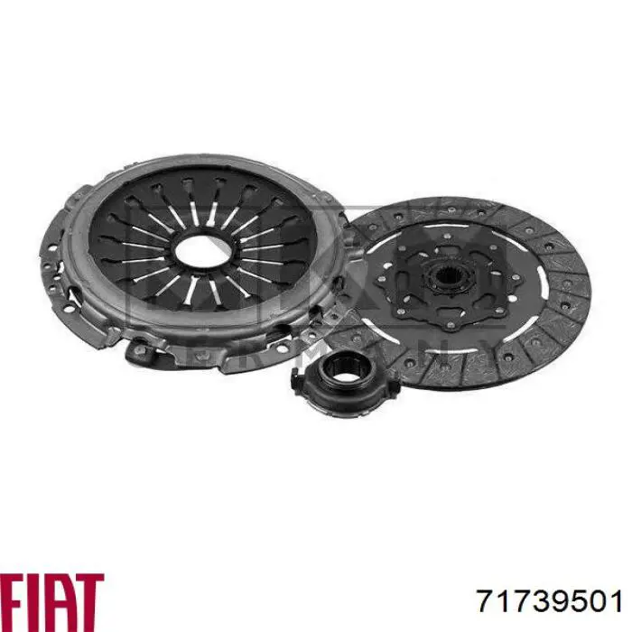 Zestaw sprzęgła (3 części) Fiat/Alfa/Lancia 71739501 cena, od 196,74 USD