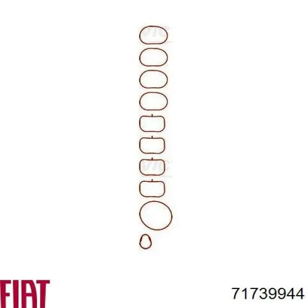 71739944 Fiat/Alfa/Lancia Uszczelka kolektora ssącego