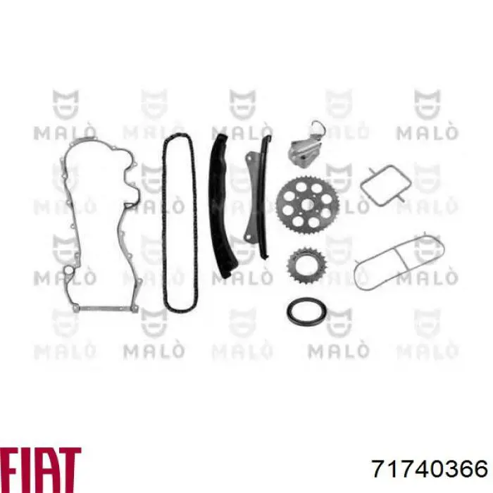 71740366 Fiat/Alfa/Lancia Uszczelka smoka olejowego