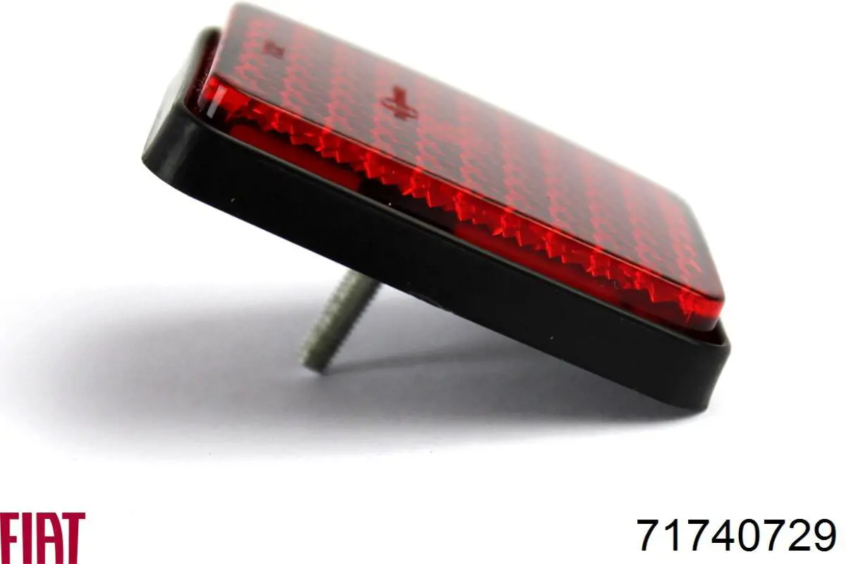 Do koszyka 71740729 Fiat/Alfa/Lancia Lampa odblaskowa zderzaka tylnego