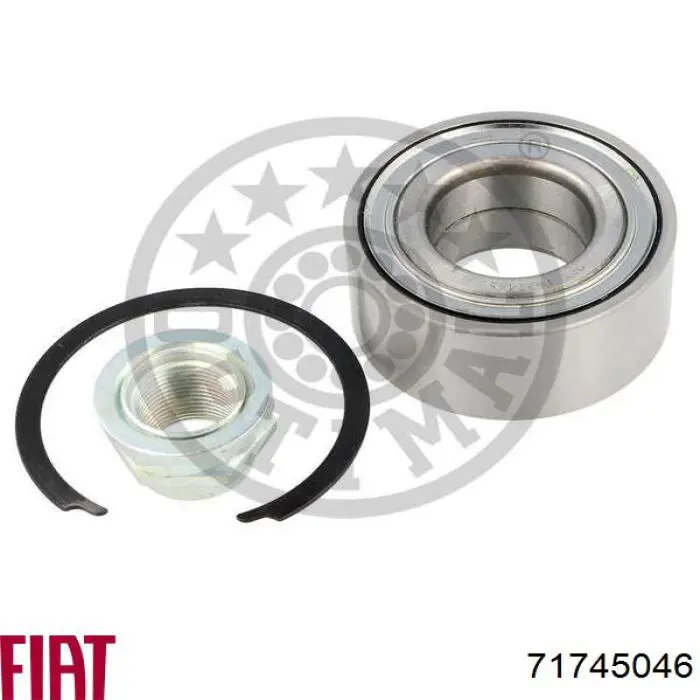 Łożysko piasty przedniej Fiat/Alfa/Lancia 71745046 cena, od 24,77 USD