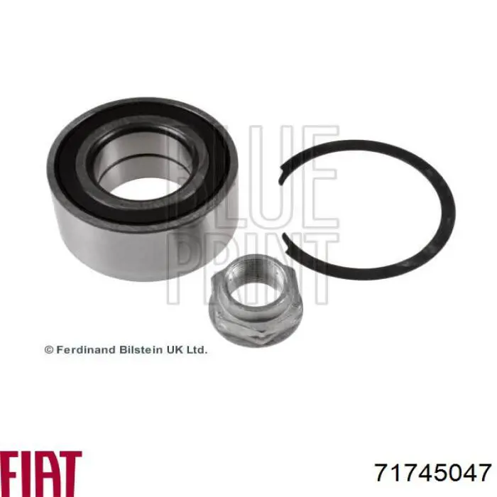 Do koszyka 71745047 Fiat/Alfa/Lancia Łożysko piasty przedniej