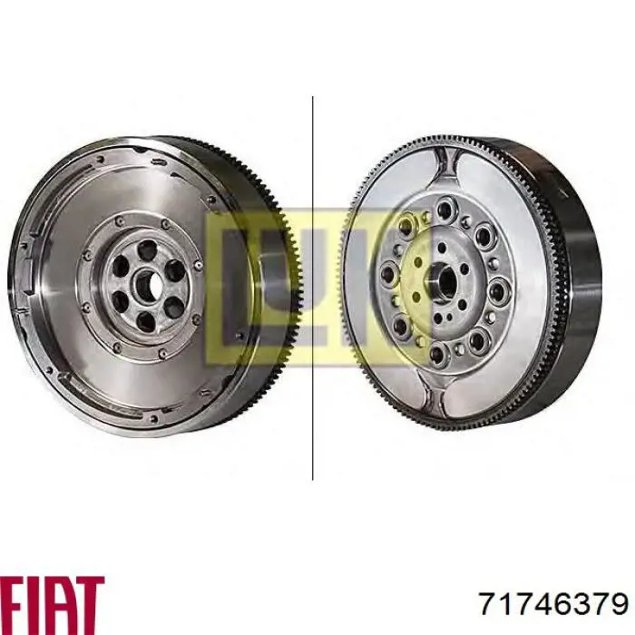 Koło zamachowe silnika Fiat/Alfa/Lancia 71746379 cena, od 507,90 USD