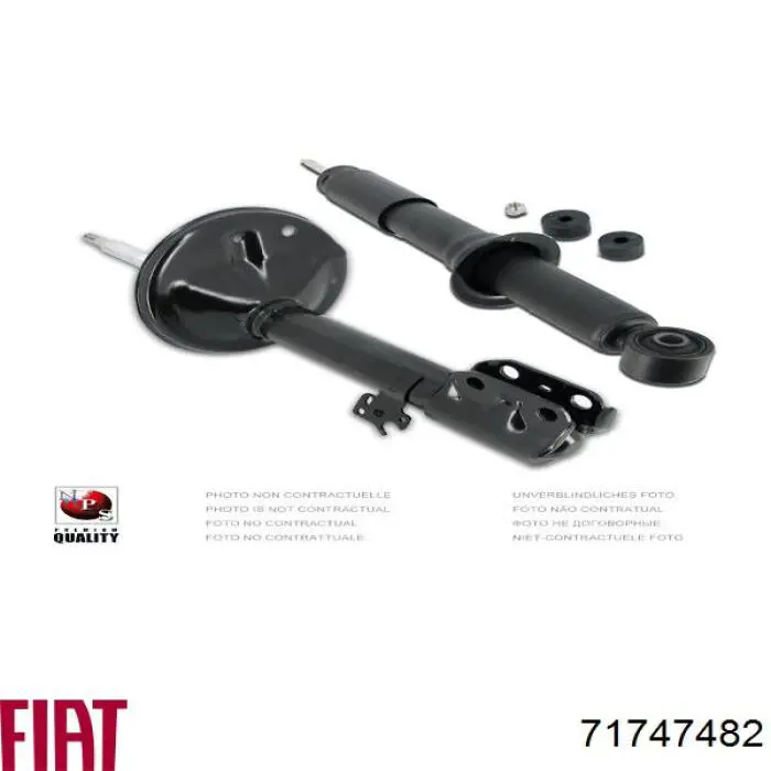 Amortyzator przedni lewy Suzuki 4160280J01 cena, od 74,92 USD
