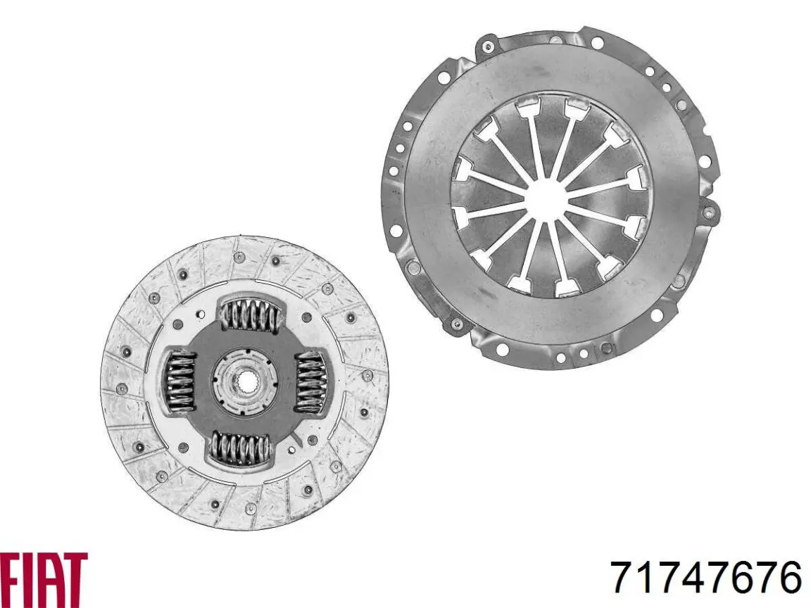 71747676 Fiat/Alfa/Lancia Zestaw sprzęgła (3 części)