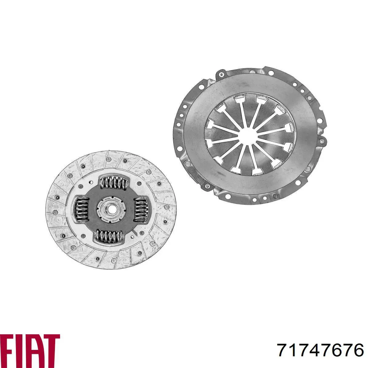 Zestaw sprzęgła (3 części) Fiat/Alfa/Lancia 71747676 cena, od 550,67 USD