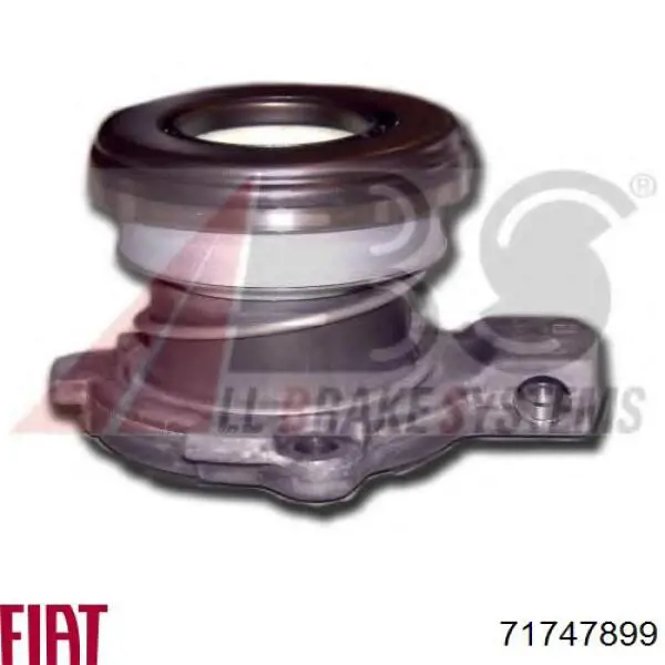 Do koszyka 71747899 Fiat/Alfa/Lancia Cylinder roboczy sprzęgła (wysprzęglik) w komplecie z łożyskiem wyciskowym