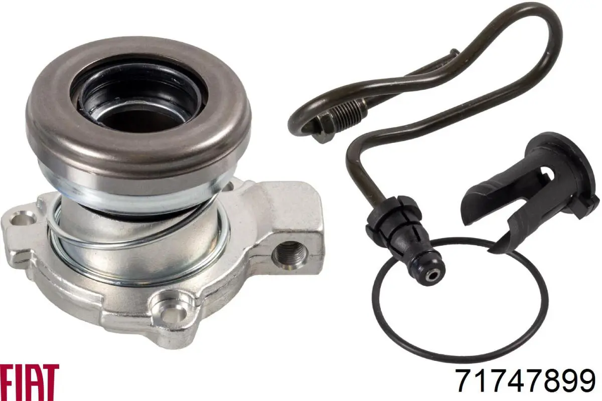 Cylinder roboczy sprzęgła (wysprzęglik) w komplecie z łożyskiem wyciskowym 71747899 Fiat/Alfa/Lancia