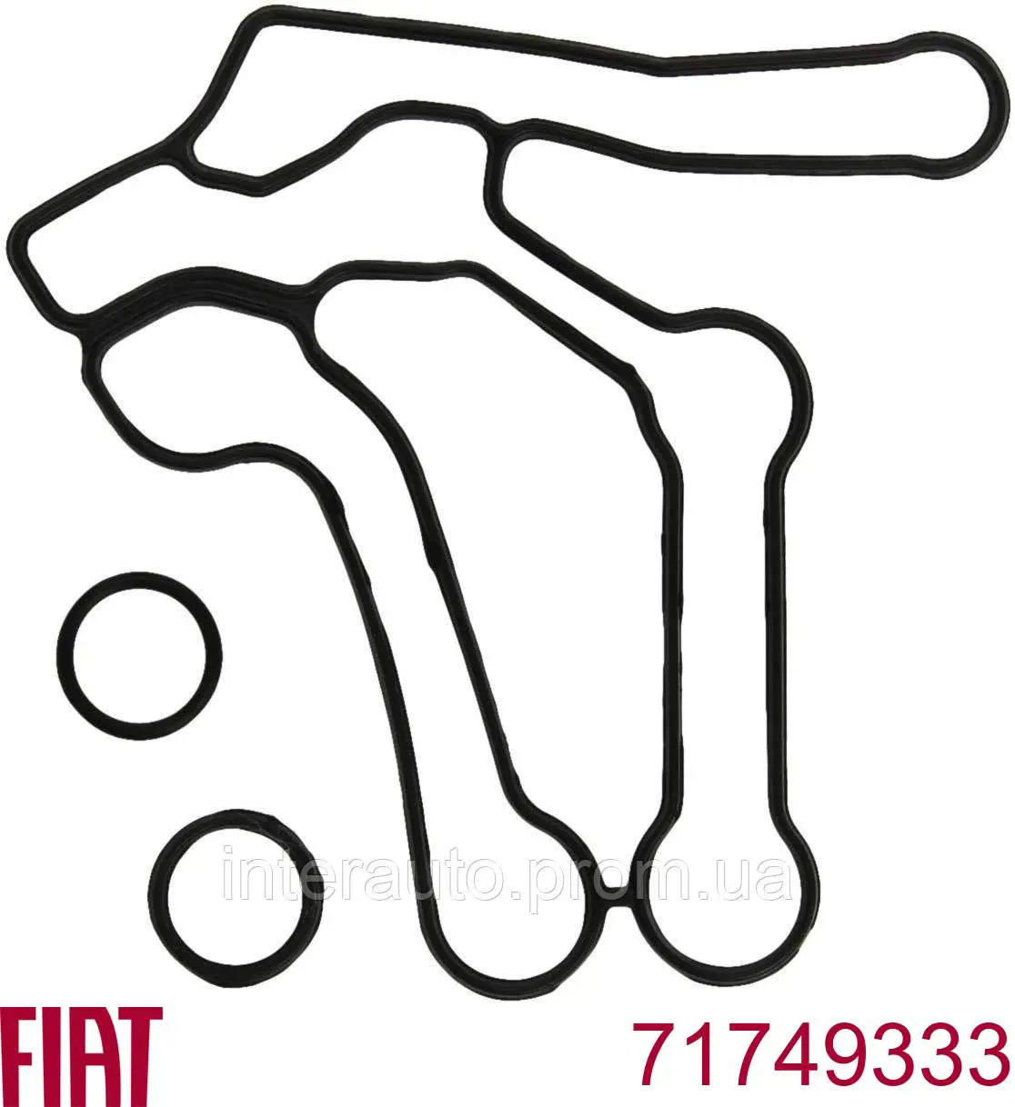 Uszczelka chłodnicy oleju Fiat/Alfa/Lancia 71749333 cena, od 1,22 USD