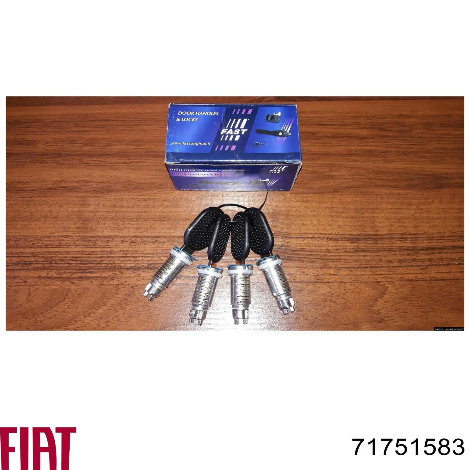 Wkładka zamka drzwi przednich prawych Fiat/Alfa/Lancia 71751583 cena, od 17,84 USD