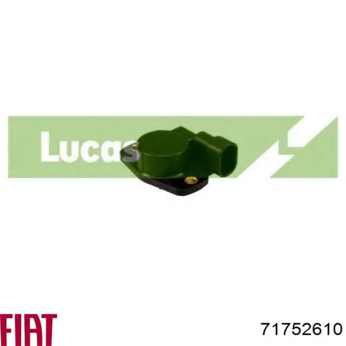 Do koszyka 71752610 Fiat/Alfa/Lancia Czujnik położenia przepustnicy (potencjometr)