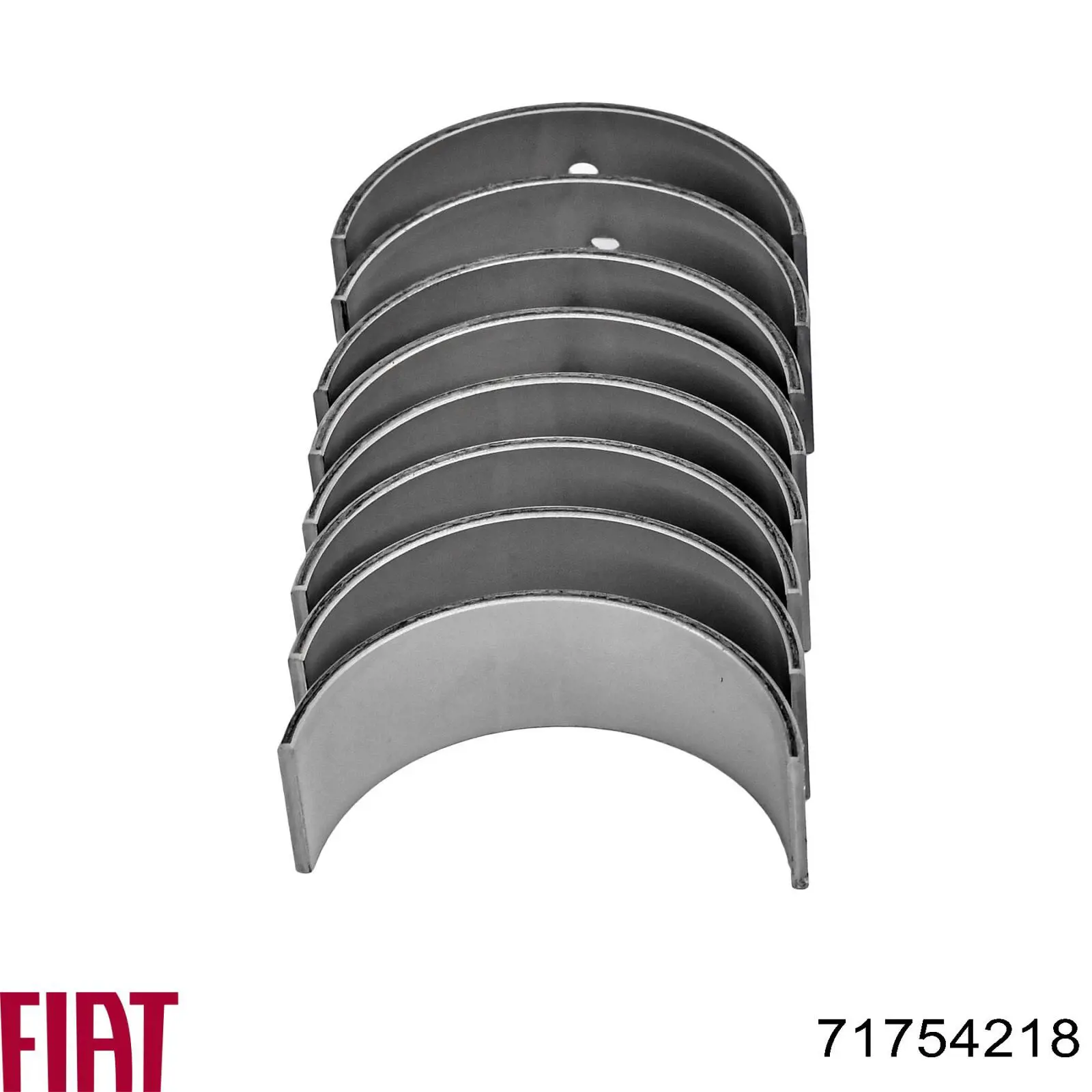 71754218 Fiat/Alfa/Lancia Panewki korbowodowe wału korbowego, zestaw, standardowe (STD)