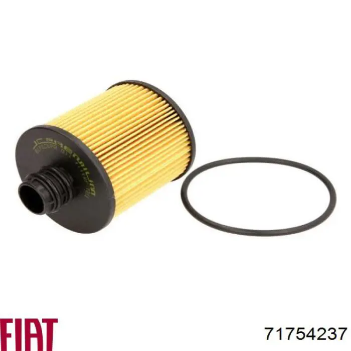 Do koszyka 71754237 Fiat/Alfa/Lancia Filtr oleju