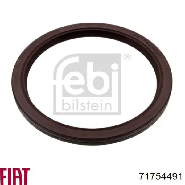 71754491 Fiat/Alfa/Lancia Uszczelniacz wału korbowego silnika tylny