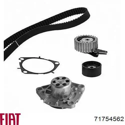 Pasek rozrządu, zestaw Fiat/Alfa/Lancia 71754562 cena, od 106,81 USD