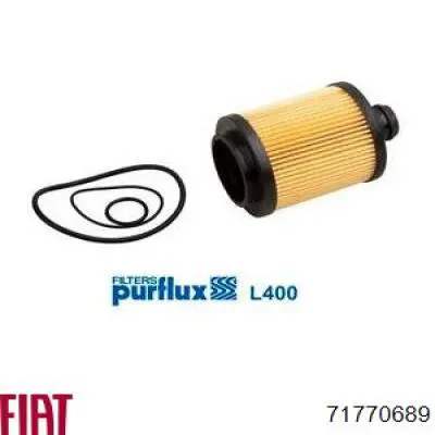 Do koszyka 71770689 Fiat/Alfa/Lancia Filtr oleju