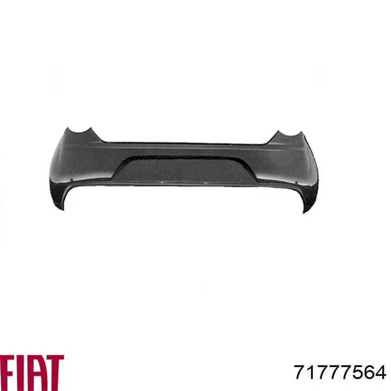 Zderzak tylny Fiat/Alfa/Lancia 156084446 cena, od 304,58 USD