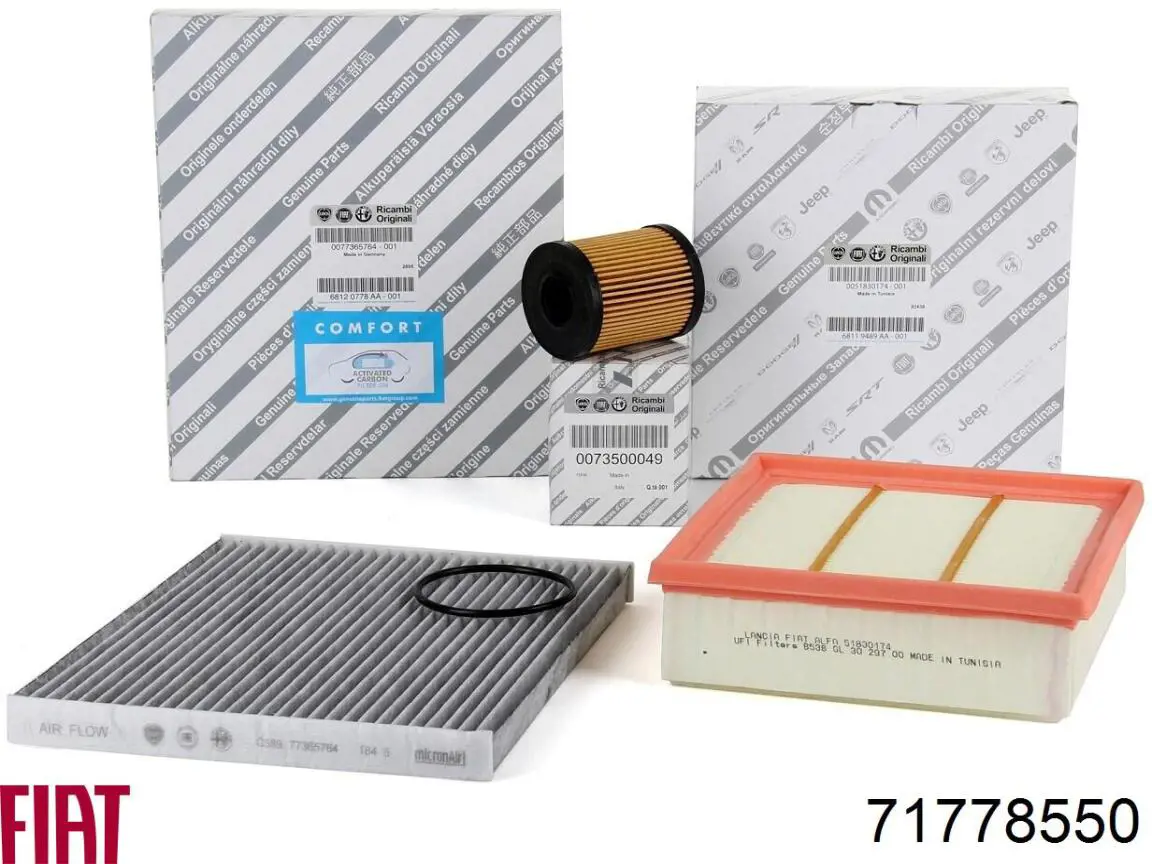 71778550 Fiat/Alfa/Lancia Filtr kabiny