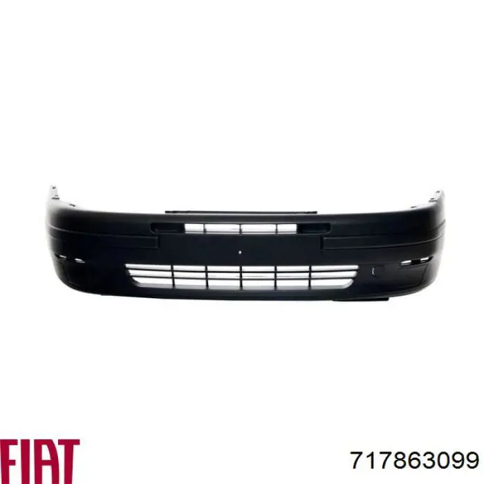 Do koszyka 717863099 Fiat/Alfa/Lancia Zderzak przedni
