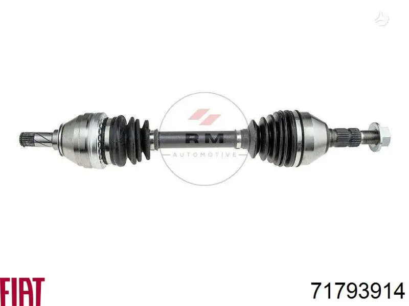 71793914 Fiat/Alfa/Lancia Półoś napędowa przednia lewa