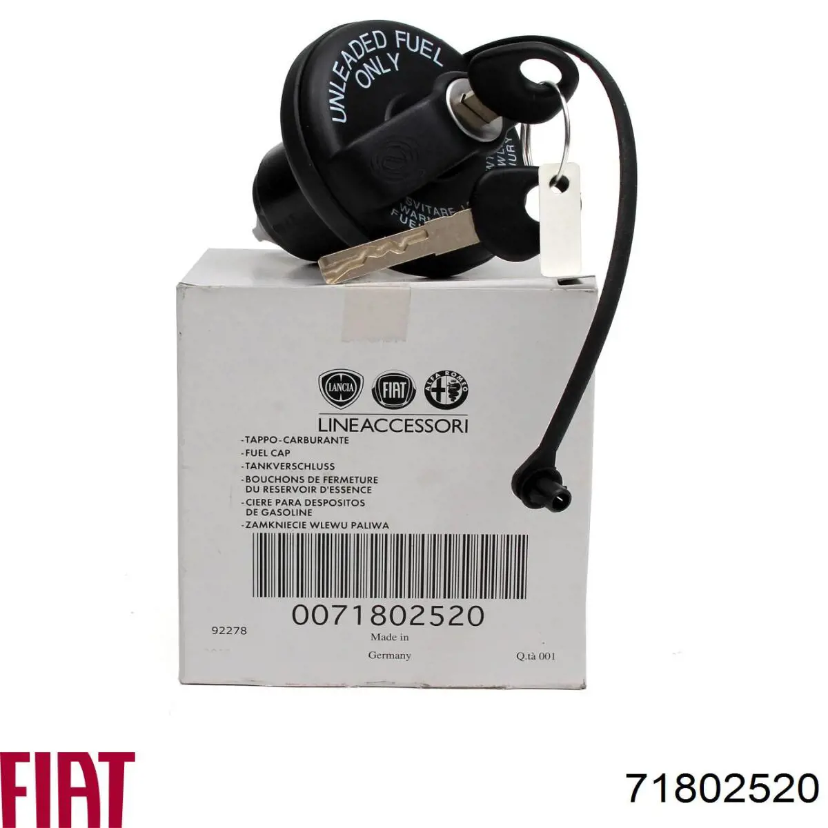 71802520 Fiat/Alfa/Lancia Korek wlewu paliwa