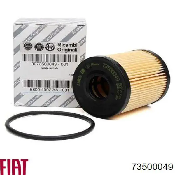 Do koszyka 73500049 Fiat/Alfa/Lancia Filtr oleju