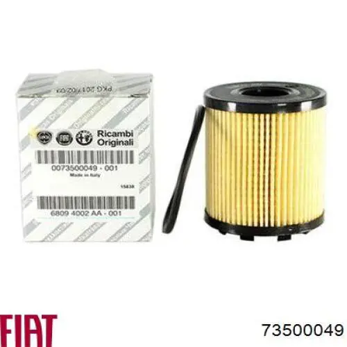 Do koszyka 73500049 Fiat/Alfa/Lancia Filtr oleju