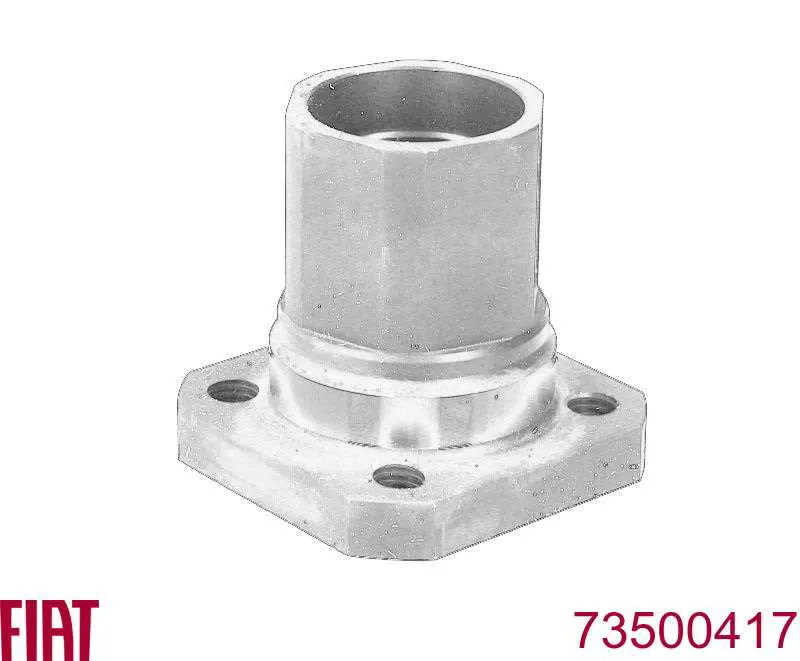 Kołnierz (piasta) wału korbowego Fiat/Alfa/Lancia 73500417 cena, od 26,72 USD