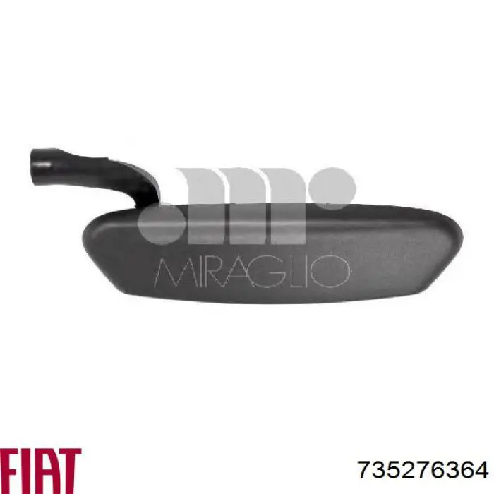 735276364 Fiat/Alfa/Lancia Klamka drzwi przednich zewnętrzna prawa
