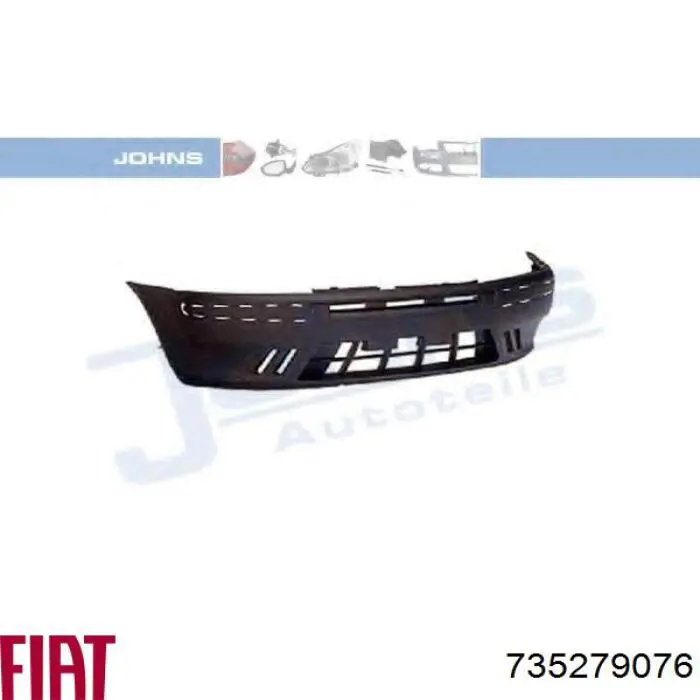 Zderzak przedni Fiat/Alfa/Lancia 735279076 cena, od 137,91 USD