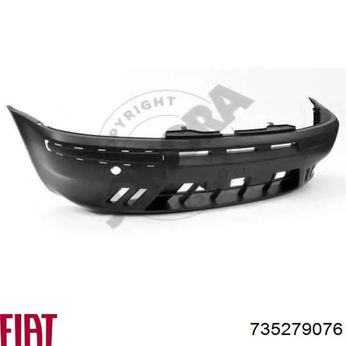 Do koszyka 735279076 Fiat/Alfa/Lancia Zderzak przedni