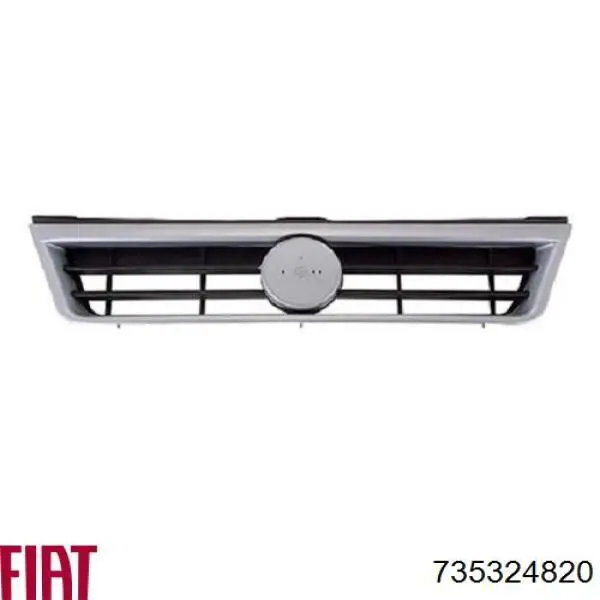 Do koszyka Atrapa chłodnicy Fiat Ducato II 244
