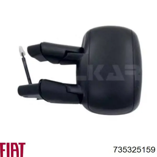 Do koszyka 735325159 Fiat/Alfa/Lancia Lusterko wsteczne lewe