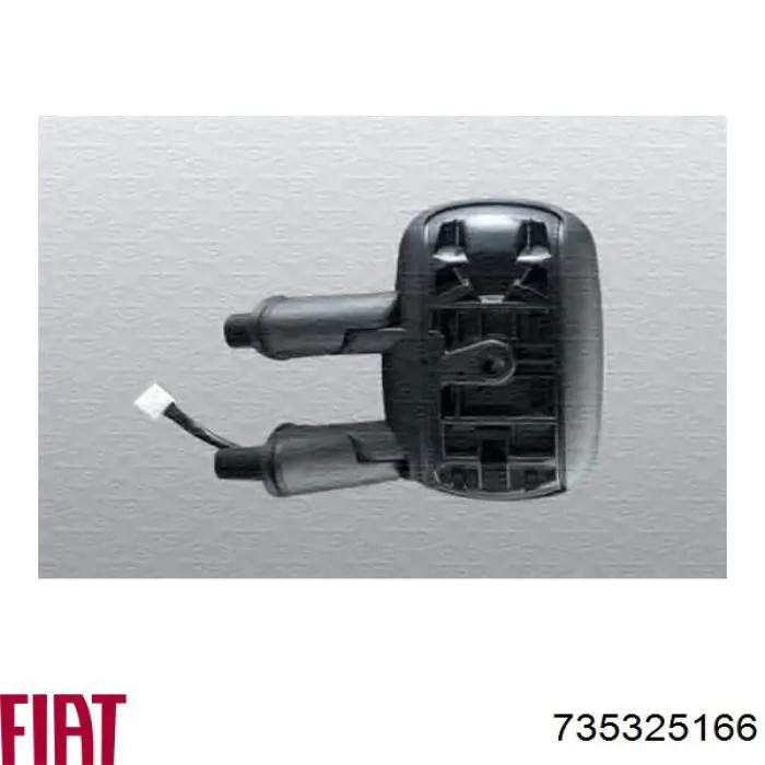 Lusterko wsteczne prawe 735325166 Fiat/Alfa/Lancia