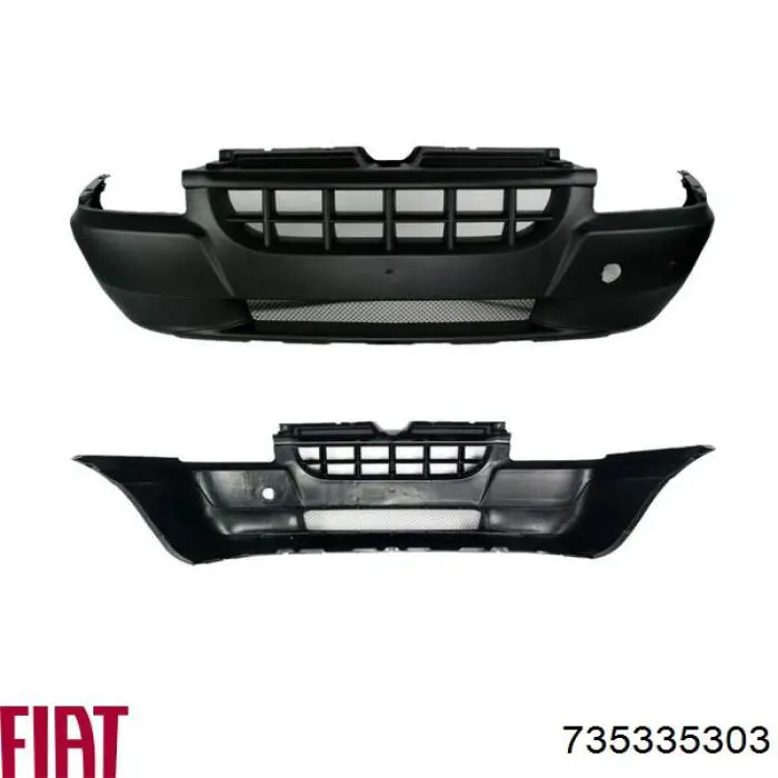 735335303 Fiat/Alfa/Lancia Zderzak przedni