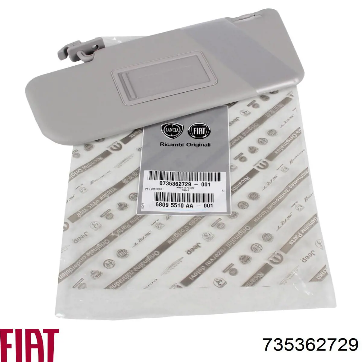 Osłona przeciwsłoneczna Fiat Panda II hatchback (169A) (2003 - 2013) cena, od 107,79 USD