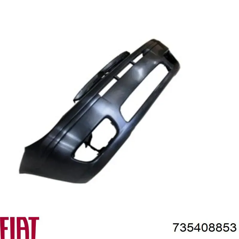 Zderzak przedni 735408853 Fiat/Alfa/Lancia
