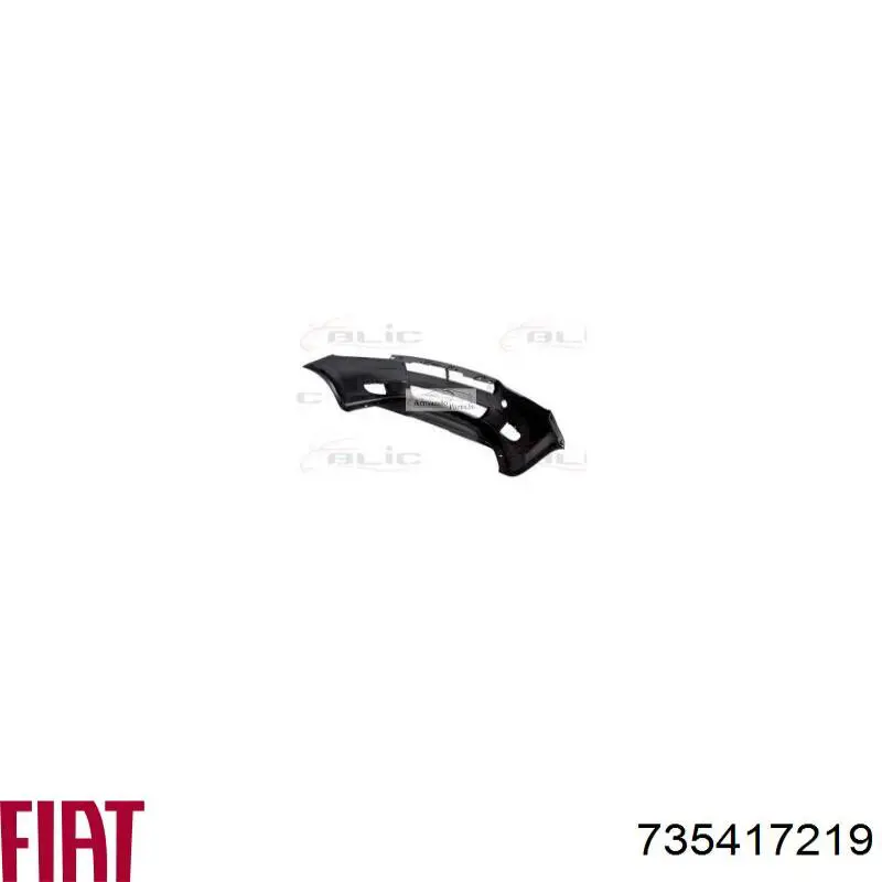 Do koszyka 735417219 Fiat/Alfa/Lancia Zderzak przedni