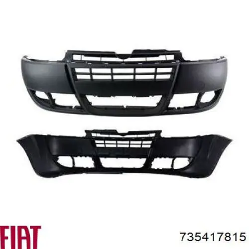 735417815 Fiat/Alfa/Lancia Zderzak przedni