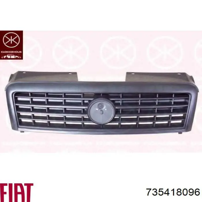 Do koszyka 735482023 Fiat/Alfa/Lancia Atrapa chłodnicy