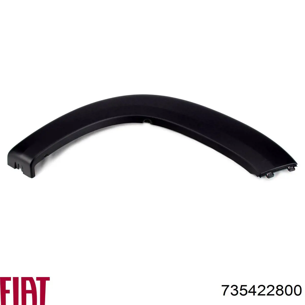 Poszerzenie (nakładka) reperaturki tylnego błotnika prawy Fiat/Alfa/Lancia 735422800 cena, od 42,15 USD