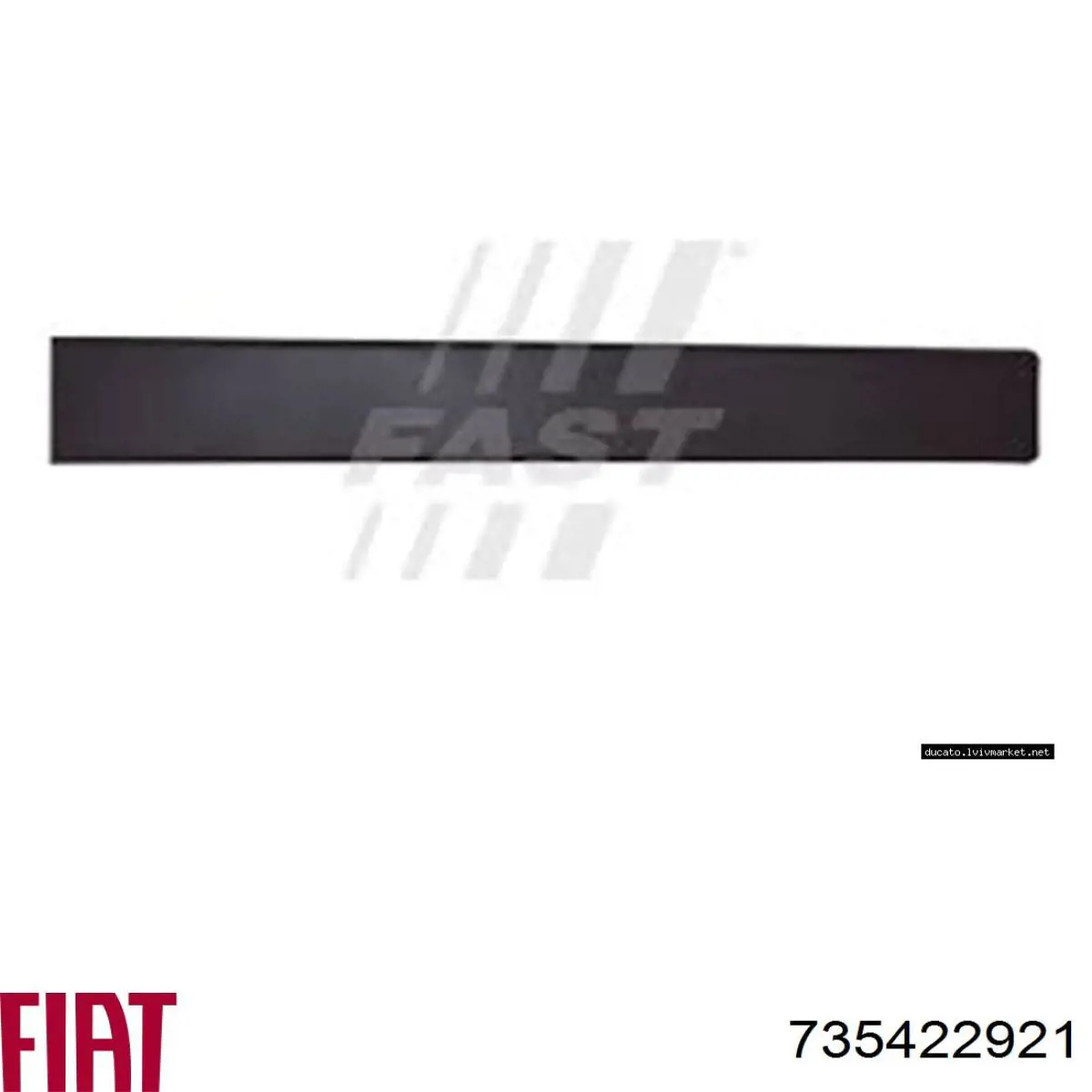 Listwa ochronna drzwi bocznych (przesuwnych) Fiat/Alfa/Lancia 735422921 cena, od 52,78 USD