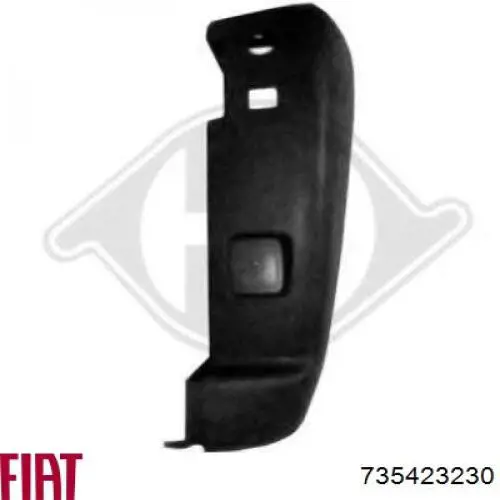 Zderzak tylny, prawa część Peugeot/Citroen 1617416680 cena, od 64,12 USD
