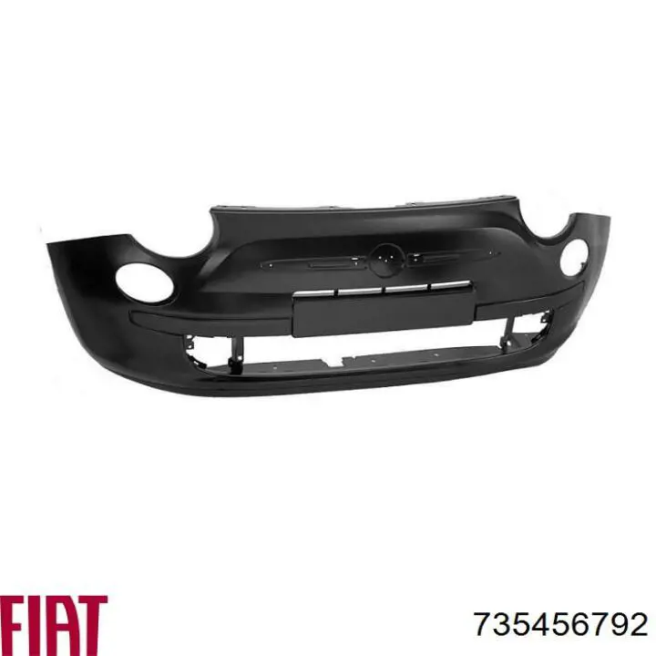 Do koszyka 71777626 Fiat/Alfa/Lancia Zderzak przedni